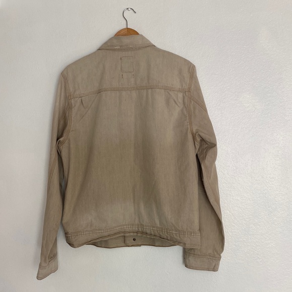 Lucky Legend jean jacket tan color way size Large - Picture 3 of 4
